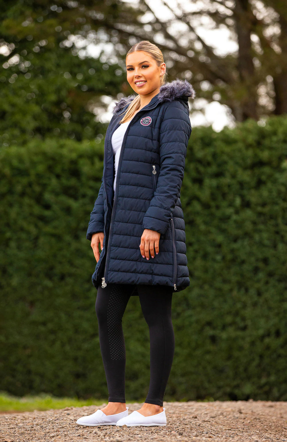 Mill &amp; Hide - Bare Equestrian - Winter Jacket - Leah Navy