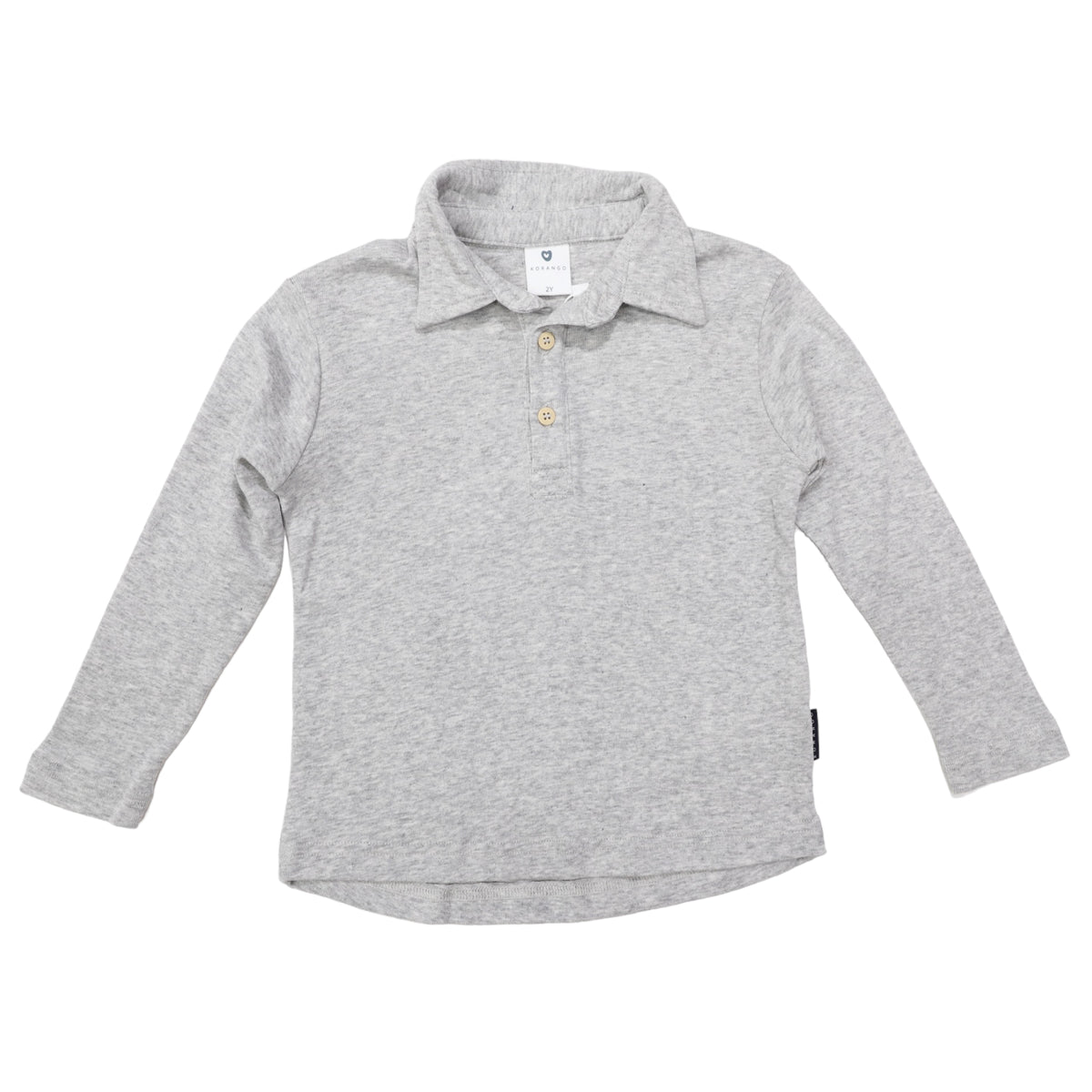 Cotton/Modal Polo - Grey