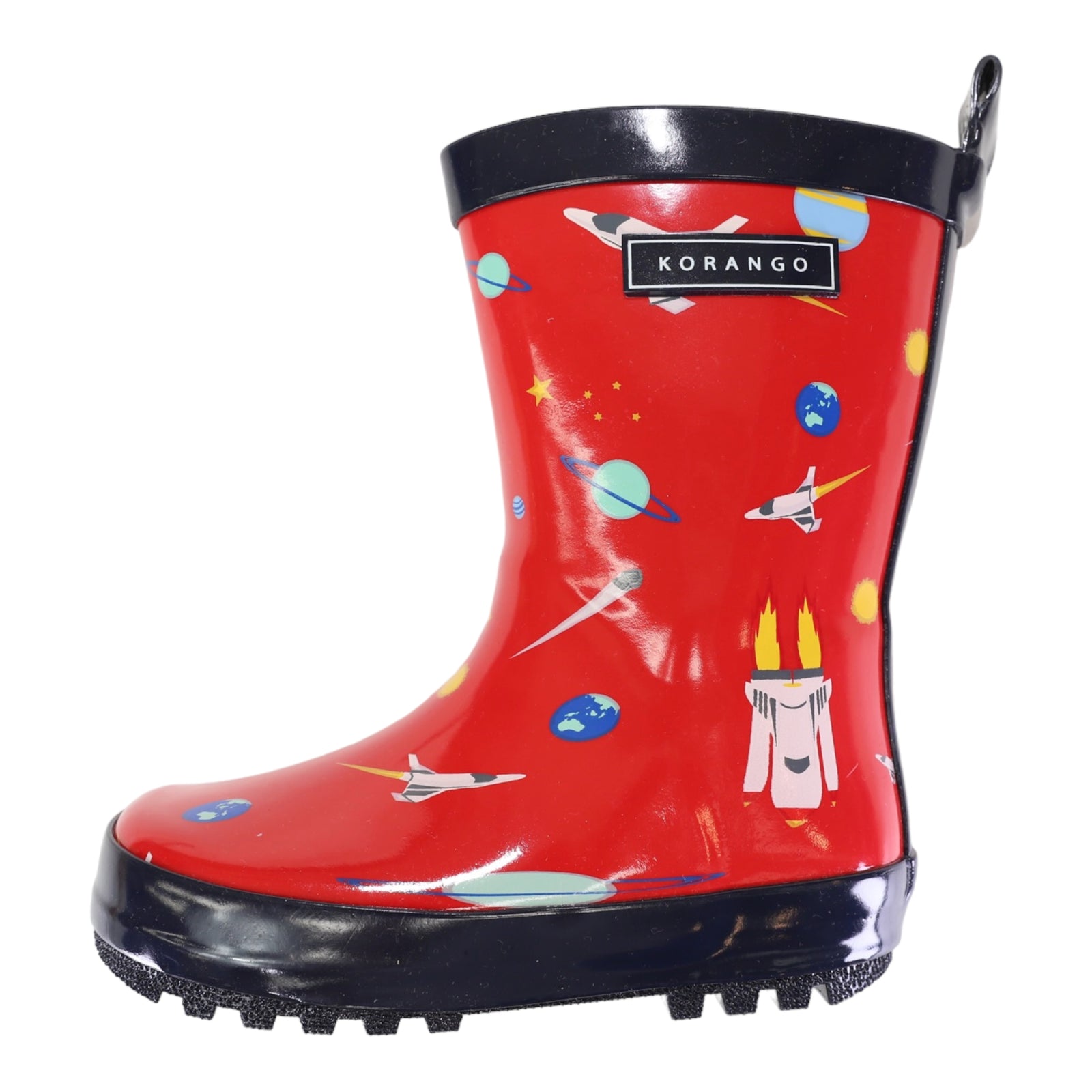 Mill & Hide - Korango - Space Rocket Gumboot - Red