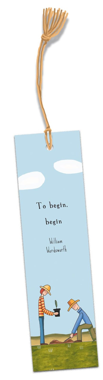 Mill &amp; Hide - Red Tractor Designs - Bookmark - Begin