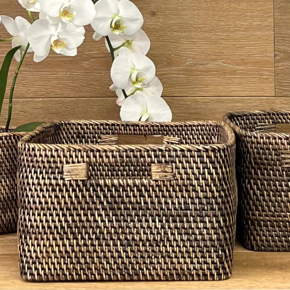 Rattan Rectangular Storage