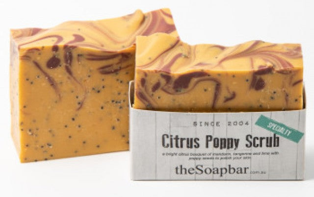 Mill &amp; Hide - The Soapbar - Citrus Poppy Scrub