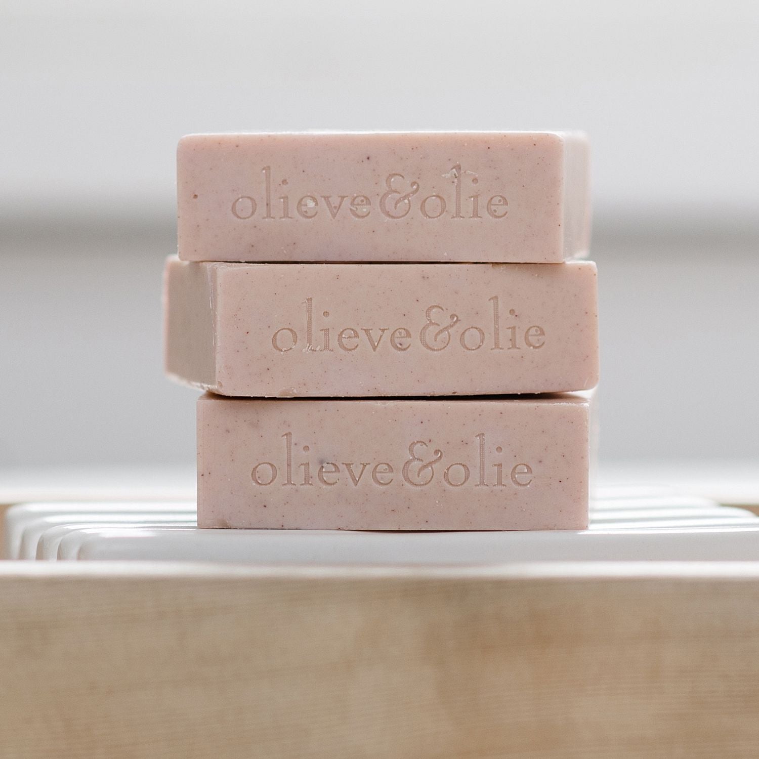 Mill & Hide - Olieve & Olie - Handmade Soap - Rose Geranium & Australian Pink Clay