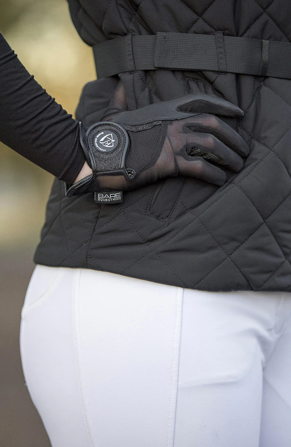 Mill & Hide - Bare Equestrian - Bare Pro Rider Mesh Grip Gloves