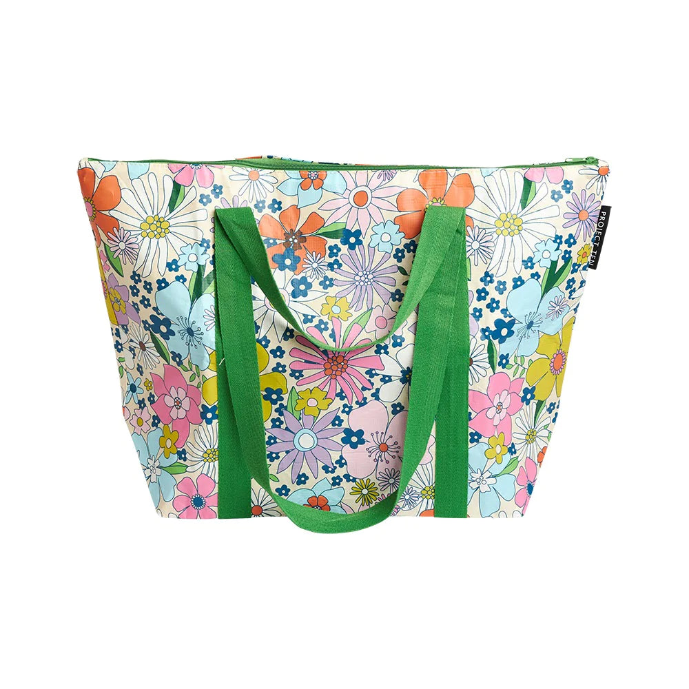 Mill &amp; Hide - Project Ten - Zip Medium Tote - Wild Flowers