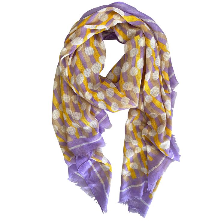 Mill &amp; Hide - Greenwood Designs - Bright Scarf 020