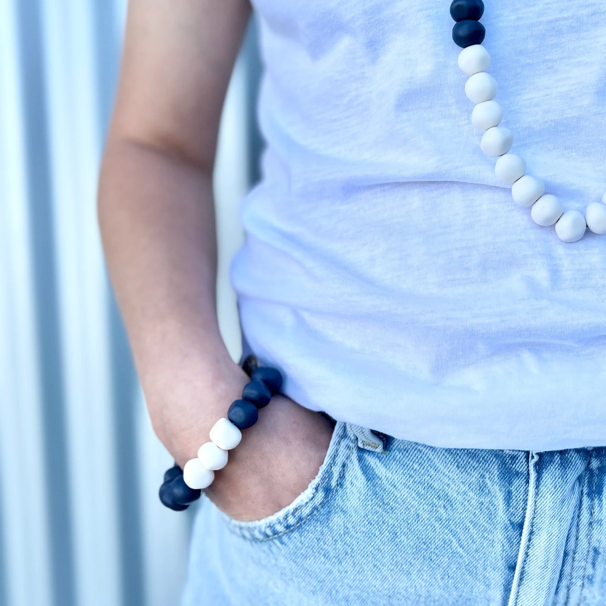 Colour Block Rock Bracelets