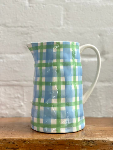 Gingham Jug - Medium