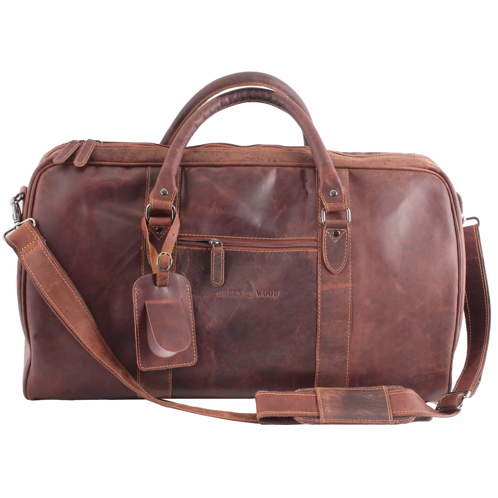 Leather Overnight Travel Bag Wilson